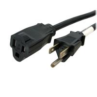 6 ft. Power Cord Extension-NEMA 5-15R to NEMA 5-15PP