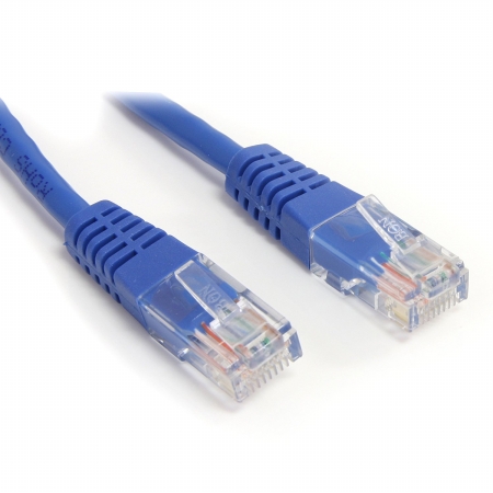 Picture of StarTech.com M45PATCH6BL 6 ft. Blue Molded Cat5e UTP Patch Cable