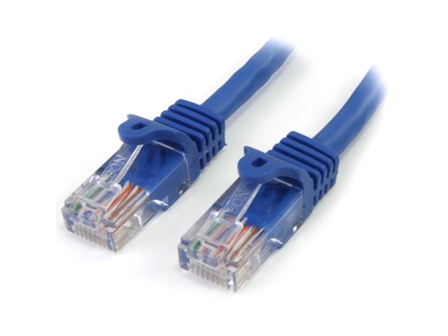 RJ45PATCH10 10 ft. Blue Snagless Cat 5e Patch Cable