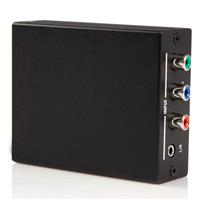 Component to HDMI Video Converter with Audio - Black