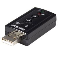 Picture of StarTech.com ICUSBAUDIO7 Virtual7.1 USB Stereo Audio External Sound Card