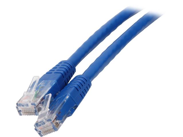 7 ft. Blue Molded Cat6 ETL Verified UTP Patch Cable