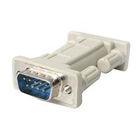 NM9MM DB9 RS232 Serial Null Modem Adapter - Male to Male