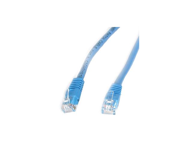 1 ft. Blue Molded Cat6 UTP Patch ETL Verified