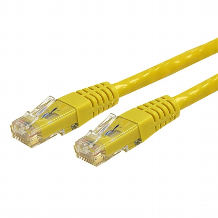 7 ft. Yellow Molded Cat6 UTP Patch ETL Verified
