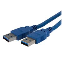 StarTech.com - USB3SAA6 Blue SuperSpeed USB 3.0 Cable A to A