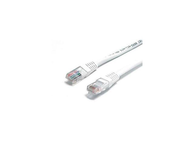 6 ft. White Molded Cat6 ETL Verified UTP Patch Cable