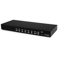 SV831DUSBU 8 Port 1U Rackmount USB KVM Switch with OSD