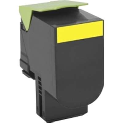 Lexmark LEX80C0SYG CX310N GSA 1 Standard TAA Return Program Toner Cartridge, Yellow