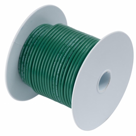 Picture of Ancor 108302 10 AWG Tinned Copper Wire&#44; Green - 25 ft.