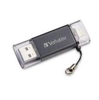 Picture of Verbatim 49300 32 GB iStore N Go Dual USB 3.0 USB Flash Drive
