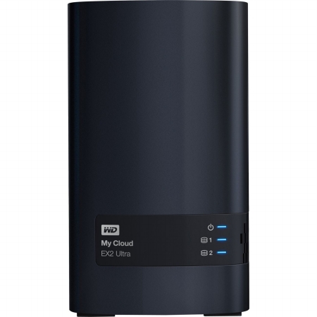 Picture of WD Content Solutions Business WDBVBZ0040JCH-NESN 4 TB My Cloud EX2 Ultra 2 Bay Diskless