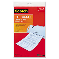 Picture of 3M MMMTP385520 3 ml Scotch Laminating Pouches&#44; Clear - 11 x 17