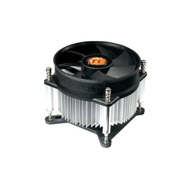 Thermaltake - Gravity i2 95W 7-Blade 92mm PWM CPU Fan for Intel i7/i5/i3 CLP0556-B - Black