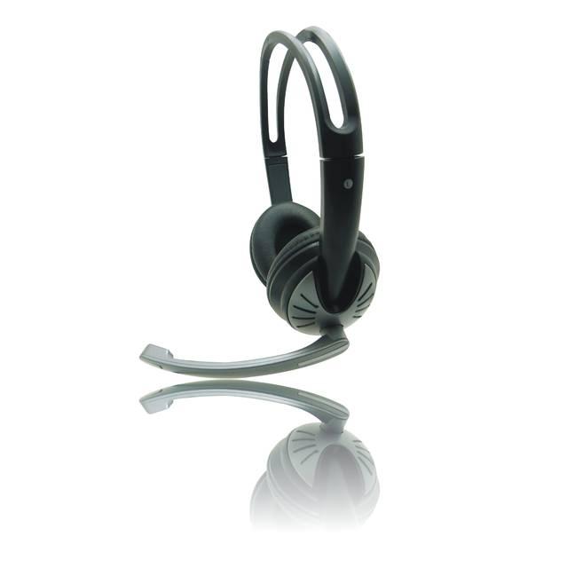 Picture of iMicro SP-IMME282 Wired USB Headphone with Microphone & Volume Control&#44; Black