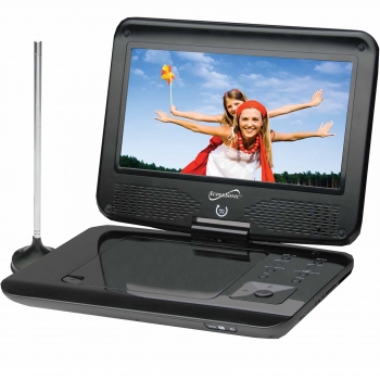 Picture of Supersonic SC-259A 9 in. TFT Portable DVD&#44; CD & Mp3 Player with TV Tuner&#44; USB & SD Card Slot