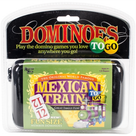 Picture of University Games 54201 Mexican Train To Go Game