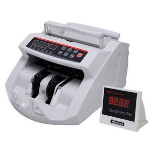 Picture of  CB15204 Money Bill Counter Counterfeit Detector UV & MG Cash Bank
