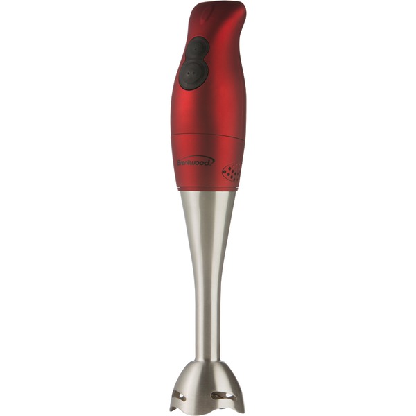 Picture of Brentwood HB-33R 2-Speed Hand Blender&#44; Red
