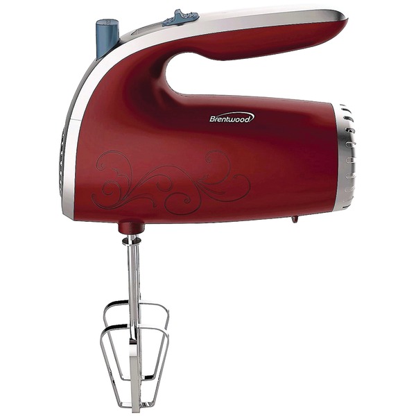 Picture of Brentwood HM-48R 5-Speed Hand Mixer, Red