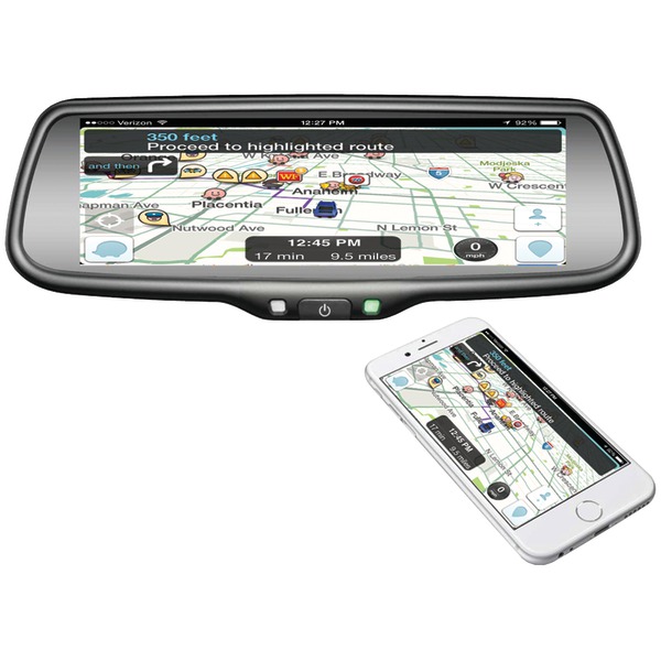 Picture of Boyo VTW73M OE-Style Rearview Mirror Monitor with Miracast  Clear - 7.3 in.