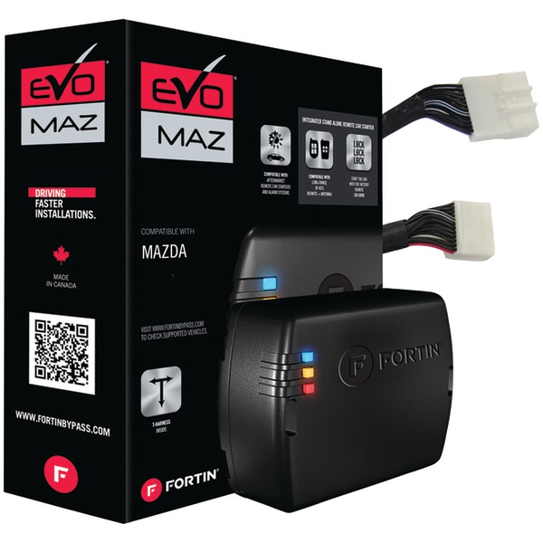 Preloaded Module & T-Harness Combo - Mazda 2013 & Up Push-to-Start Vehicles, Black