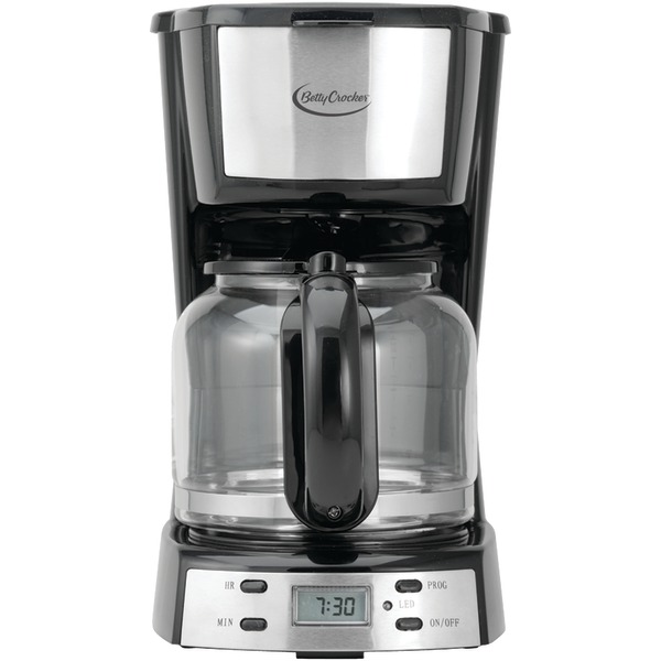 Picture of Betty Crocker BC-2809CB 12-Cup Stainless Steel Coffee Maker&#44; Silver