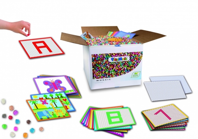 Eduline Mosaic with Alphabetic, Numeric & Geometric Crafting Templates