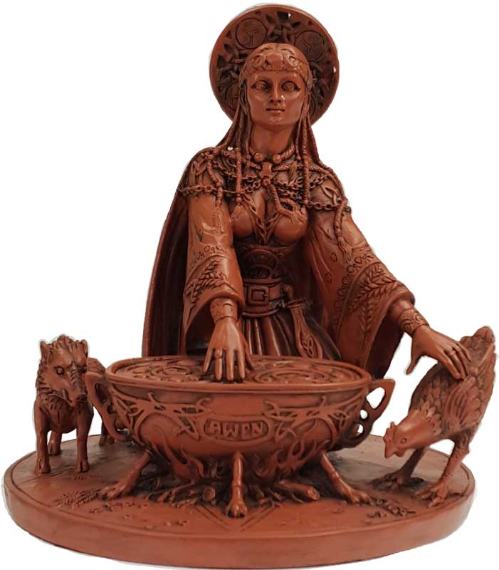 SC882 Cerridewen Statue, 8.5 in.
