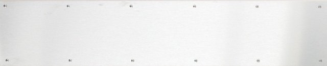 8 in. x 34 in. Kick Plate Satin Stainless Steel Screw Mount