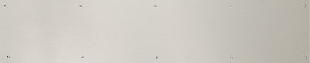 8 x 40 in. Screw Mount Satin Nickel-Aluminum Kick Plate