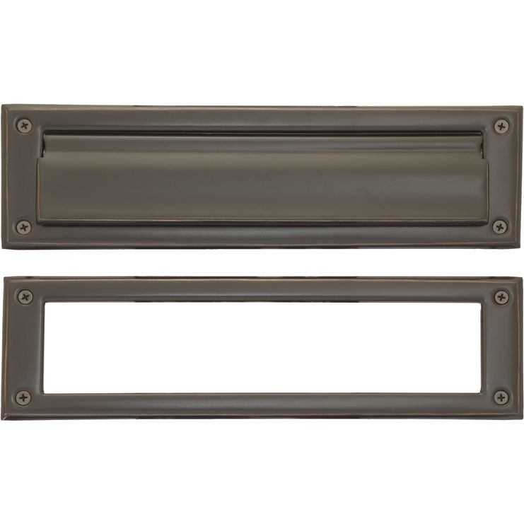 Picture of Brass Accents A07-M0030-613VB 3.63 x 13 in. Mail Slot - Venetian Bronze Finish