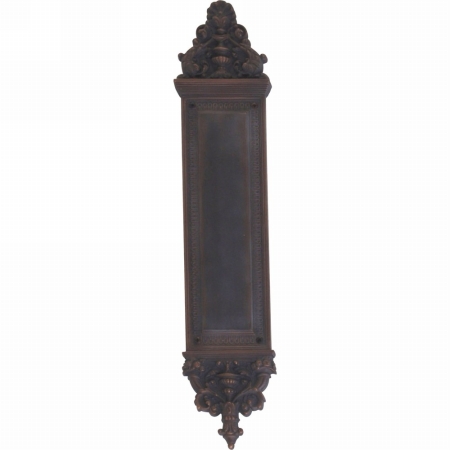 Picture of Brass Accents A04-P5230-613VB Apollo Push Plate&#44; Venetian Bronze Finish - 3.63 x 18 in.