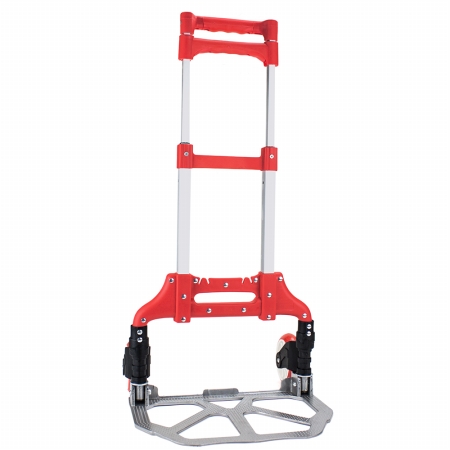 Picture of Brybelly Holdings HFHC-001 Aluminum Folding Hand Truck&#44; Red