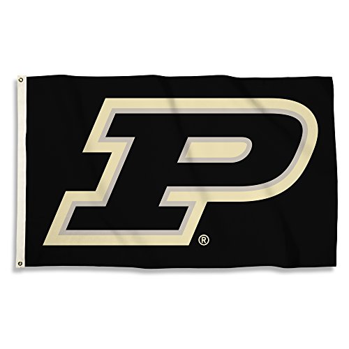 Picture of BSI Products 95233 NCAA Purdue Boilermakers Flag with Grommets - 3 x 5 ft.
