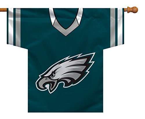 Picture of Fremont Die 92717B NFL Philadelphia Eagles Jersey Banner 2-Sided - 34 x 30 in.