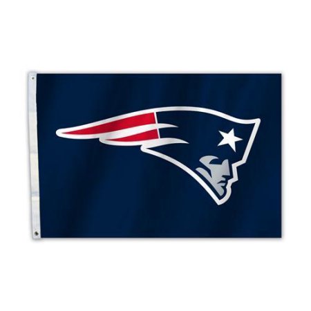 Picture of Fremont Die 92011B NFL New England Patriots Flag with Grommetts - 2 x 3 ft.