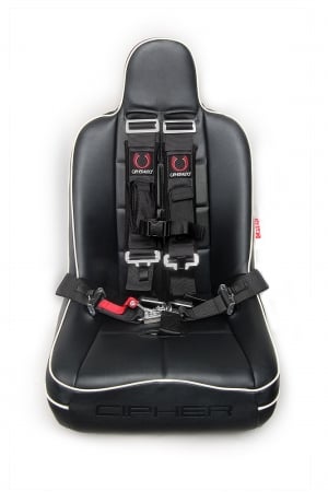 Auto   Racing Black 5 Point 3 inches release racing harness with snap hook & eye bolts, Black