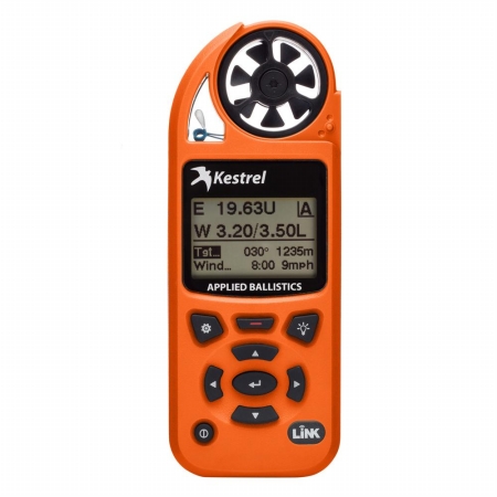 Kestrel 5700 Elite Blaze Orange Weather Meter with Applied Ballistics with LiNK 0857ALBLZ