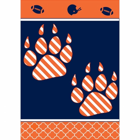 756 Pride Flag Orange  Blue  Large