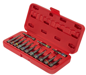Sunex Impact Ready Magnetic Nut Setters Set SAE MM 14 Pc - 9933