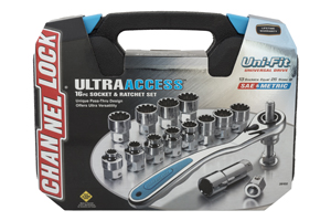 Channellock CL39100 Ultra Acress Socket Set - 16 Piece
