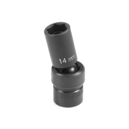 Picture of Grey Pneumatic GY1011UMSD 0.38 in. Drive x 11 mm Semi Deep Universal Socket
