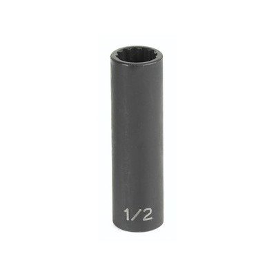 Grey Pneumatic  0.38 in. Drive x 19 mm 12 Point Deep Socket