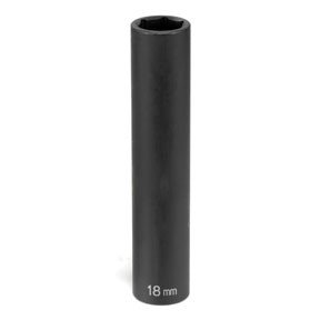 Grey Pneumatic 11Mm X 6 Point Deep 1/2" Drive Impact Socket (2011XMD)
