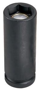 Grey Pneumatic GY2012MDG 0.5 in. Drive x 12 mm Magnetic Deep Socket -  Eagle Tool