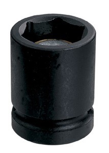 Grey Pneumatic 1/2" Drive 14 Mm 6-Point Deep Magnetic Impact Socket (2014MDG)
