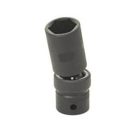 1/2" Drive, 1-1/8" Size, SAE Socket, 6 Points, 1-1/8",1/2"D,6pt.,D