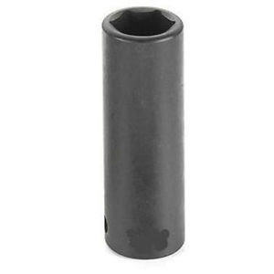 1/2" Drive, 7/16 Size, SAE Socket, 12 Points, 7/16",1/2"D,12pt. D