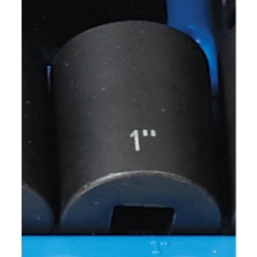 Grey Pneumatic 1/2" Drive x 1" Standard - 12 Point Socket (2132R)
